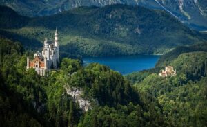 Germany Castle along the Rhine River