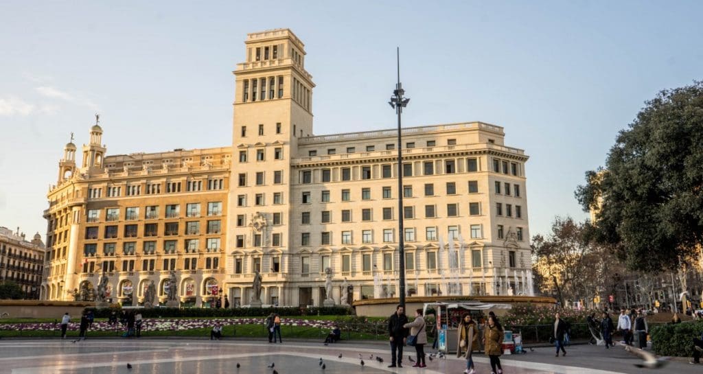 Barcelona Plaça de Catalunya