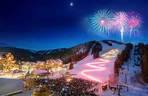 Winter Park Resort Torchlight Parade