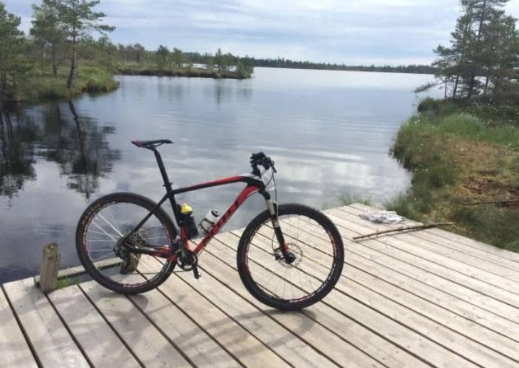 Biking in Estonia