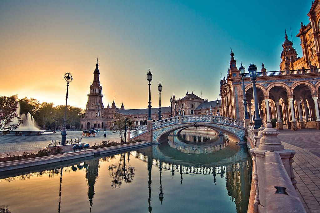 Seville Spain Plaza de Espana