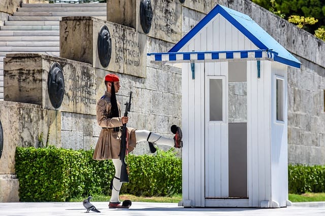 Greek soldier