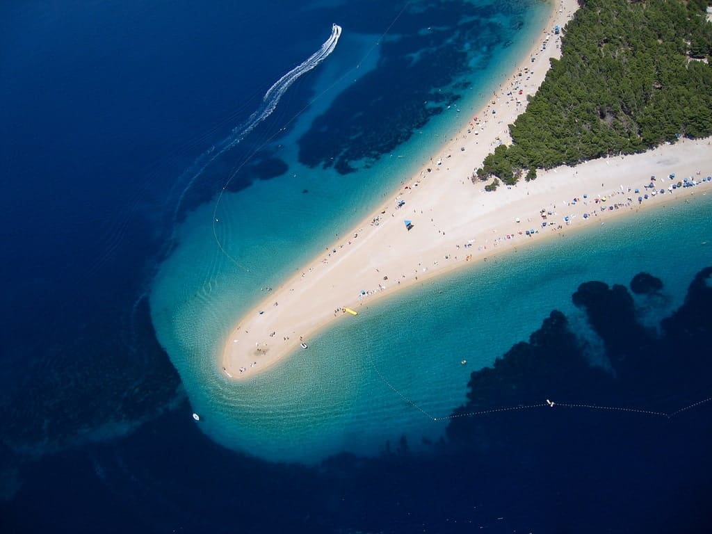 Zlatni Rat Beach Bol Croatia