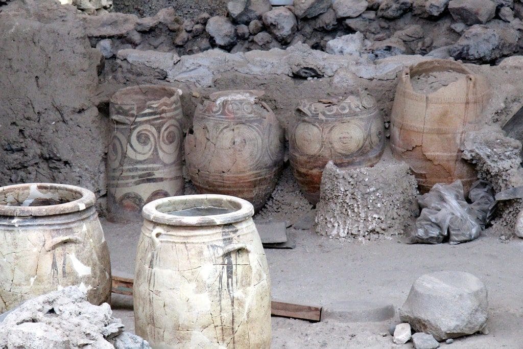 Ancient Akrotiri Greece