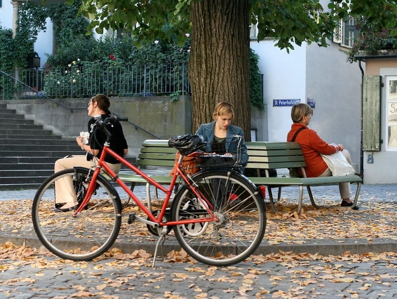 Cycling in Zurich