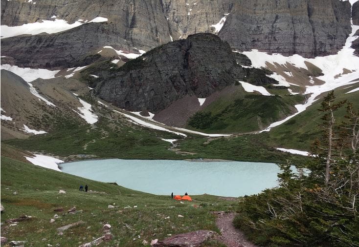 Cracker Lake Glacier National Park