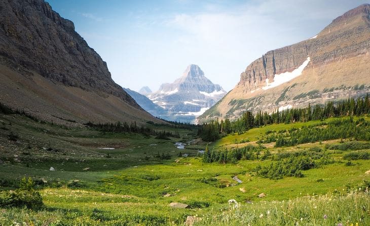 Siyeh Pass Glacier National Park