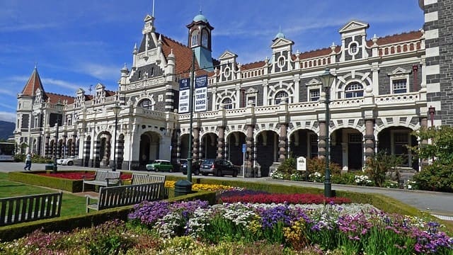 Dunedin Rairway Station New Zealand