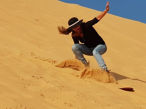 Desert Sandboarding