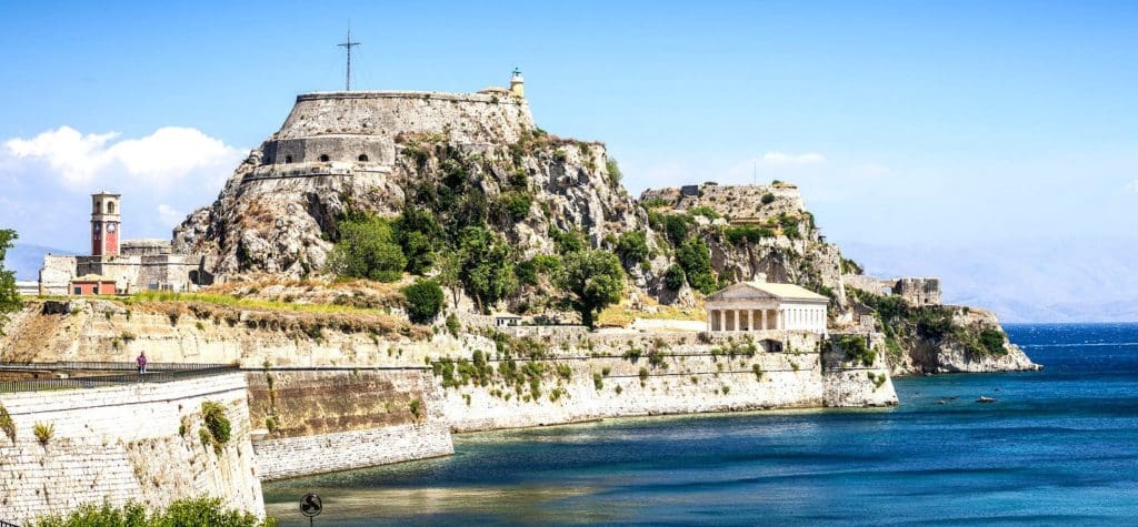 Old Fortress Corfu Greece