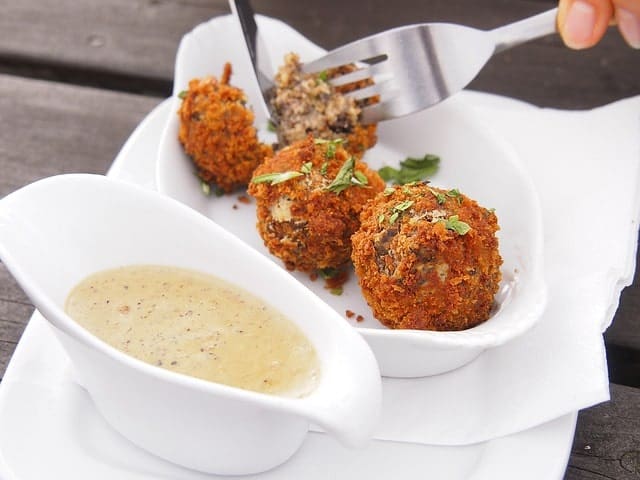 Haggis in Scotland