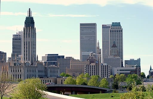 Tulsa Oklahoma Skyline