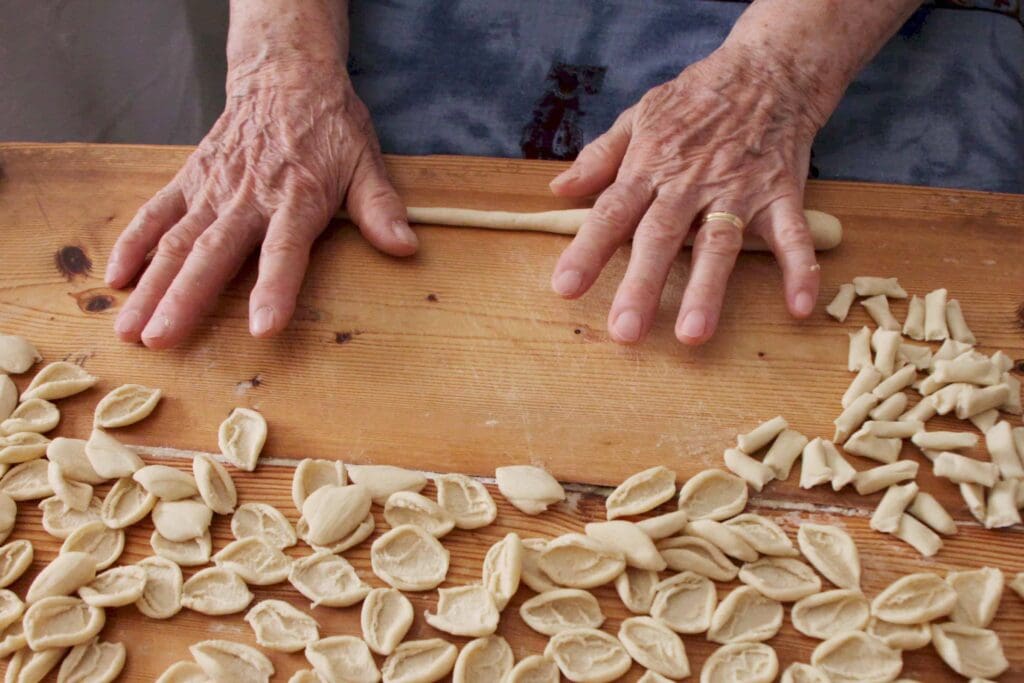 Cooking in Puglila Italy