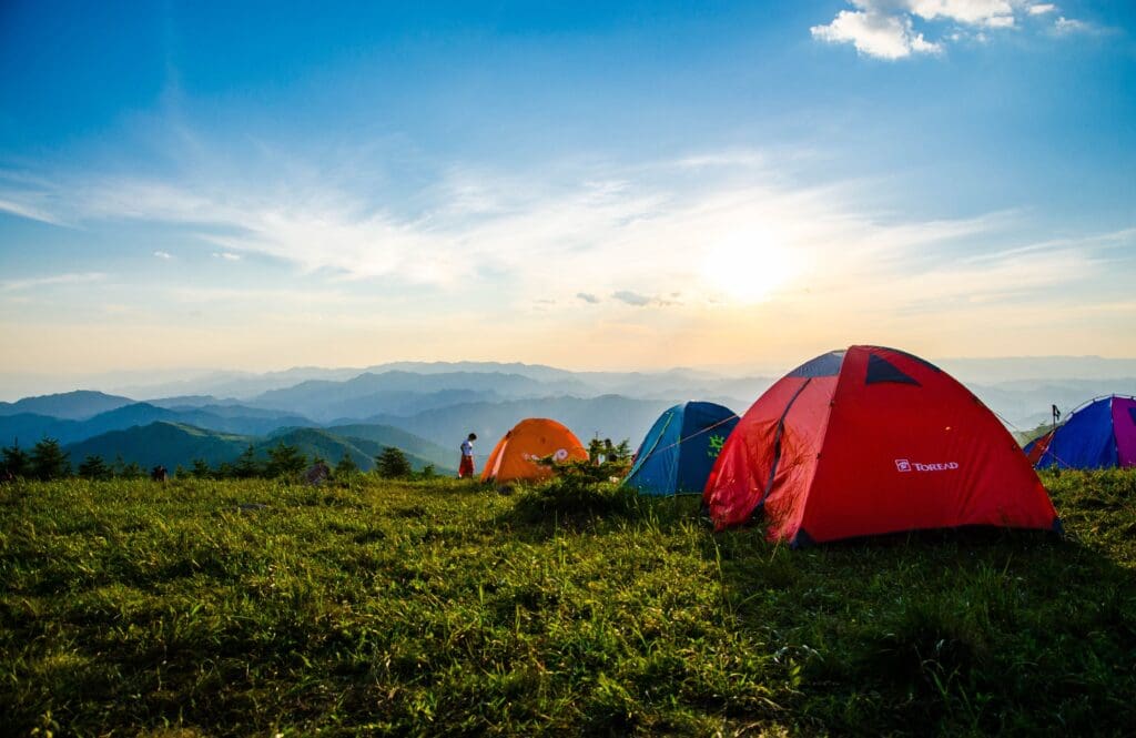 Family Camping Vacation