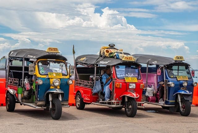 Tuk Tuk Taxi Thailand