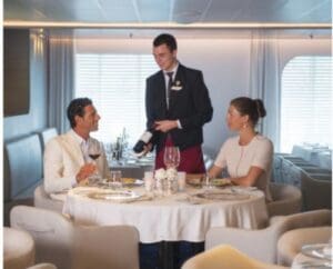 Ponant Cruise Line Dining