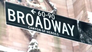 Btoadway New York City