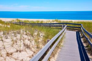 Brewster MA beach access